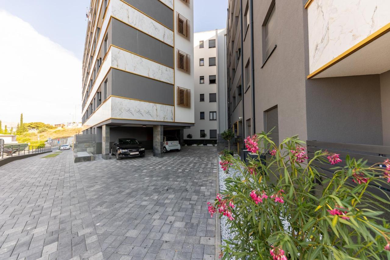 New Studio For 2, Free Private Garage Spot, Wi-Fi, 200 M From Mall Of Split Kültér fotó